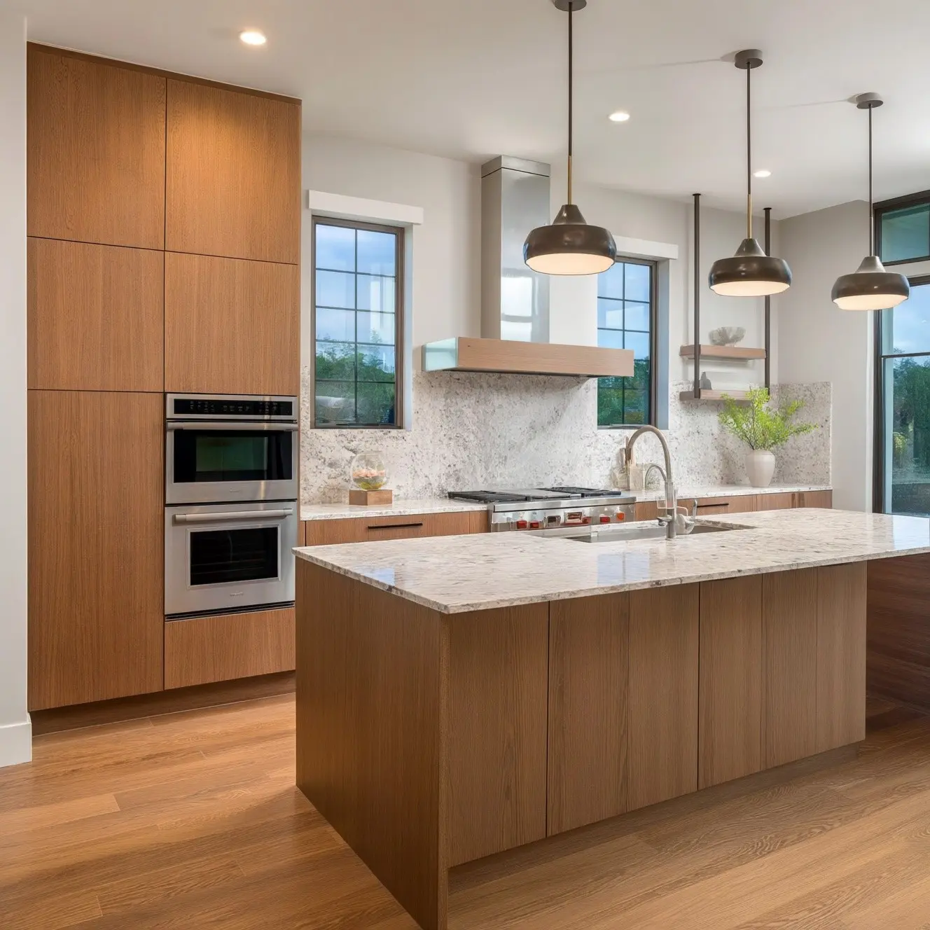 AI-assisted custom kitchen concept